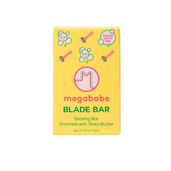 Barra de afeitar Megababe Blade Bar Manteca de karité 130 ml