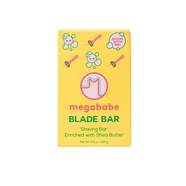 Barra de afeitar Megababe Blade Bar Manteca de karité 130 ml