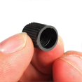 thumbnail image 3 of 100 pcs Plastic Valve Caps Tire Cap Valve Cover for Car Motorcycle Black, 3 of 5