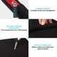 thumbnail image 5 of Funda para tablet Lacdo para iPad Air/Pro de 13 pulgadas con teclado, color rojo, 5 of 8