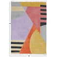 thumbnail image 3 of Casavani Indian Pure Cotton Bedroom Area Rug, Yellow 4x6 feet, 3 of 6