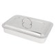 thumbnail image 1 of Caja de almacenamiento de instrumentos resistente con tapas y bandeja de esterilización de herramientas 304 11.5 pulgadas, 1 of 7