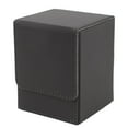 thumbnail image 2 of Magnetic Card Box Scratch Resistant PU Leather Storage Case Holds 100 Cards for Game Card Collectors, 2 of 7
