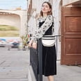 thumbnail image 5 of Bolso bandolera Cinturón ancho para mujer, riñonera Bolso de cuero para mujer, Bolso pequeño con cremallera y correa para el hombro desmontable, Bolso colgante para teléfono móvil para mujer, 5 of 5