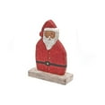 thumbnail image 1 of Christmas Mango Wood Santa On Base, 1 of 3
