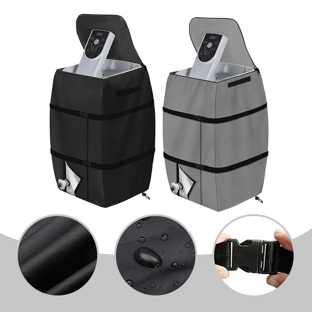 Universal Inflatable Spa Water Heater Pump Cover For Hot Tub,17.2x15.2x21.6inch