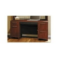 thumbnail image 2 of Enterprise Collection 60W Double Pedestal Desk 60w x 28.63d x 29.75h, Harvest Cherry Box 1 of 2, 2 of 7