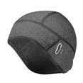 thumbnail image 1 of Gorro de calavera para ciclismo, forro de casco, gorro cálido de invierno con agujeros para gafas para esquiar, correr/gris/ Afortunado Sencillez, 1 of 5