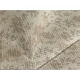 thumbnail image 3 of Ambesonne Floral Quilted Coverlet 2 Pcs, Minimalist Botanical Blossom, Twin Size, Eggshell and Warm Taupe, 3 of 4
