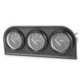 thumbnail image 2 of 2in Universal Car Gauge 3 en 1 Medidor de Voltaje de Presión de Temperatura de Aceite con Sensor de Soporte, 2 of 8