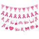thumbnail image 3 of Nvzi Banner de decoración para fiesta del Día Internacional de la Mujer en el Amor por los Senos - Banner de evento de concientización sobre la salud mamaria, B, 3 of 4
