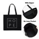 thumbnail image 3 of Bolso de compras de moda para mujer, bolso de lona con estampado de Jesús es mi Dios, bolso de hombro plegable, ecológico, reutilizable, bolso de compras cristiano para mujer, 3 of 5