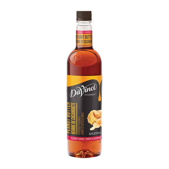 DaVinci Gourmet Classic Peanut Butter Syrup PET cs 4/750 ml