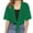 2# Dark Green, variant on 2025 Chiffon Shrugs Women Dressy Summer Casual Thin Sheer Bolero Shrug, Elegant Formal Open Front Cropped Kimono Cover Up, Trendy Short Sleeve Wrap Tie Cardigan, Plus Size Ladies Shawl Sweater Jacket