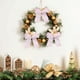 thumbnail image 4 of Lazo de Tela Navideño de Terciopelo con Borde de Encaje para Decoración de Árbol de Navidad, 4 of 6