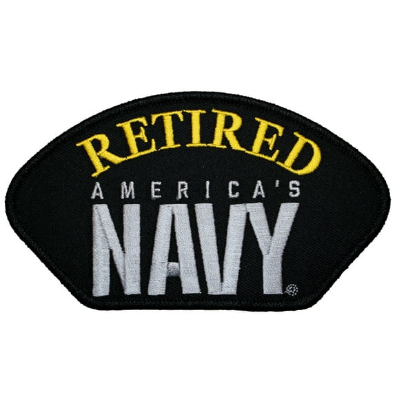 United States Veteran Retired America's Army Wearable Iron On Patch 3 x 5 Inches