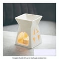 thumbnail image 4 of Sahumerio Mainstays Quemador de Aceite con Forma de Prisma Blanco, 4 of 4