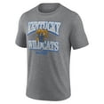 thumbnail image 2 of Men's Heather Gray Kentucky Wildcats Vintage Stack Tri-Blend T-Shirt, 2 of 3