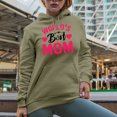 thumbnail image 2 of World's Best Mom, Mother's Day, Sand Hooded Sweatshirt or Hoodie, 3XL, 2 of 5