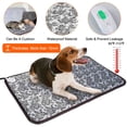 thumbnail image 4 of Upgraded Pet Heating Pad by, Electric Heating, Waterproof, Adjustable Warming Blanket with Chew Resistant Steel Cord Case, 27.6x17.7x0.6inches, 4 of 7