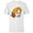 White, variant on Disney Peter Pan Wendy Darling Big Face Costume - Short Sleeve T-Shirt for Kids - Customized-White