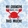 thumbnail image 4 of Inktastic My Grandpa Loves Me Crab Boys or Girls Toddler T-Shirt, 4 of 5