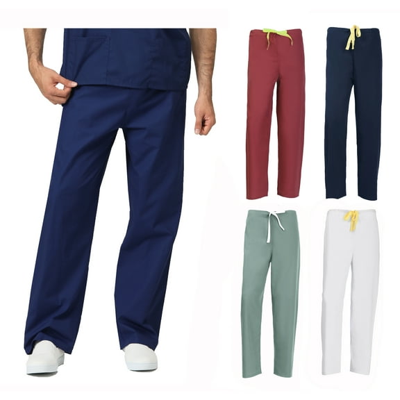 Unisex Clinic Nurse Doctor Scrubs Pants Workwear Professionals Healthcare Medical Uniform XS-3XL