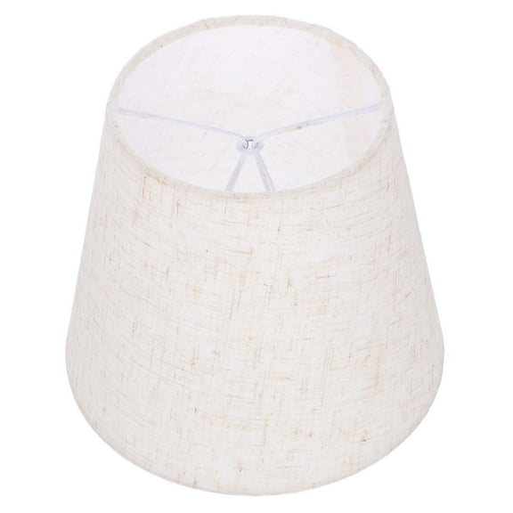 NIAIZEK Home Beige Linen Lamp Shade Decorative Light Cover for Desk Floor Wall Lamp