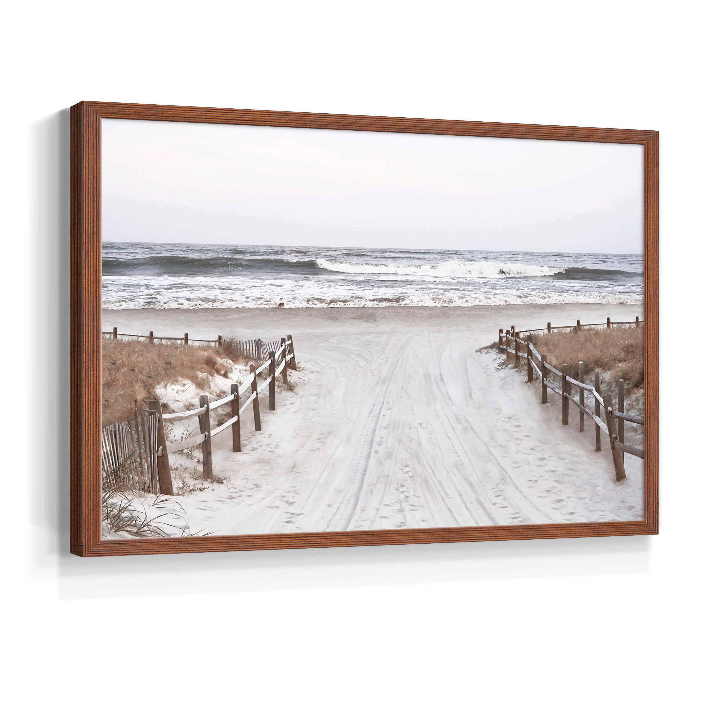 OBX Path by Natalie Carpentieri - Restickable Framed Giclée Print
