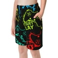 thumbnail image 5 of PAYOHTO Colorful Silhouettes Joystick Boys Swim Trunks Quick Dry Beach Boardshorts for Teen Boys Bathing Suit Swimwear for Boys, 5 of 7