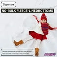 thumbnail image 5 of Rocky Fleece-Lined Bottoms Kids Base Layer Thermal Pants for Girls, Ballerina XL, 5 of 7