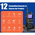 thumbnail image 3 of Radioaficionado portátil Walkie Talkie BAOFENG UV-5RM de 10 W, paquete de 2, 3 of 9
