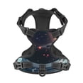 thumbnail image 4 of Lsque Astronaut Helmet Reflections Dog Harness, No-Pull Pet Harness with 2 Leash Clips, Adjustable Soft Padded Dog Vest with Easy Control Handle for Large Dogs-, 4 of 9