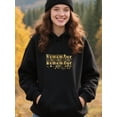 thumbnail image 4 of Believe Motivational Hoodie for Men Women, Inspirational Pullover Hooded Sweatshirt, Cozy Cotton Poly Blend, Positive Casual Outfit, 4 of 5