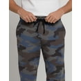 thumbnail image 3 of Real Essentials 3 Pack: Men's Tech Fleece Athletic Casual Open Bottom Sweatpants with Pockets (Available In Big & Tall), 3 of 4