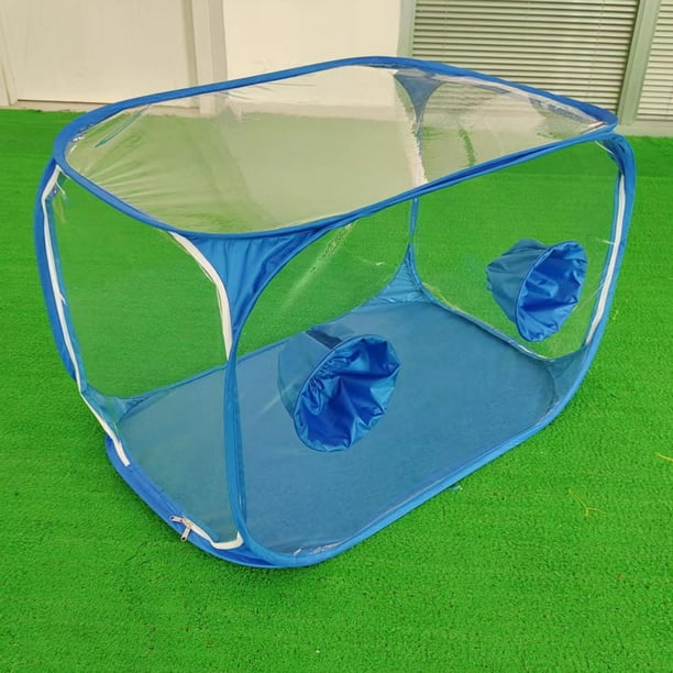 Caja de jardineras para invernadero de jardín, plegable, fácil almacenamiento, tienda de de , bolsa para plantar plantas para balcones y azul shamjiam Macetero para cultivo de setas