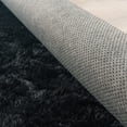 thumbnail image 4 of Paco Home Shag Rug Super Light & Cozy in Black - 5'3" x 7'3" (5'x7'), 4 of 5