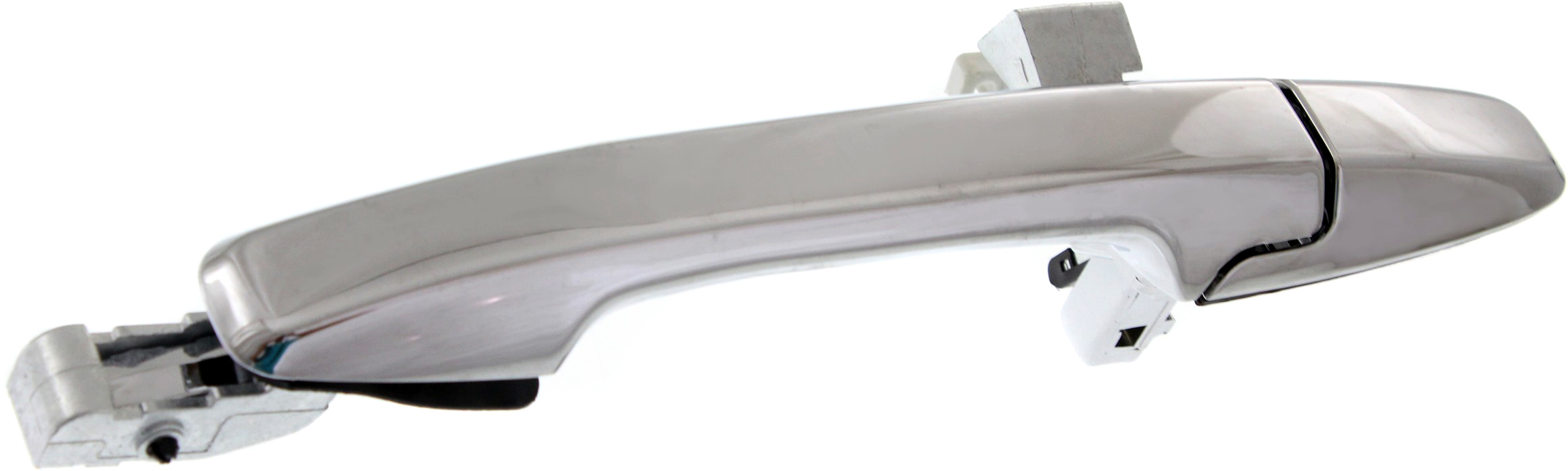 Replacement REPH491595 Exterior Door Handle Compatible with 2006-2011 Honda Civic 2009-2014 Pilot Rear, Left Driver Chrome