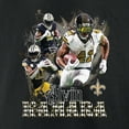 thumbnail image 4 of Men's Alvin Kamara Black New Orleans Saints Notorious Graphic T-Shirt, 4 of 4