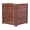 Brown-2, variant on POVANLI 3-Panel Outdoor Wood Privacy Fence, 3-Section Privacy Screens, Air Conditioner Fence Panels Trash Can Fence Pool Equipment Enclosure for Garden, Patio, Landscaping, 32" W x 38" H, Gray