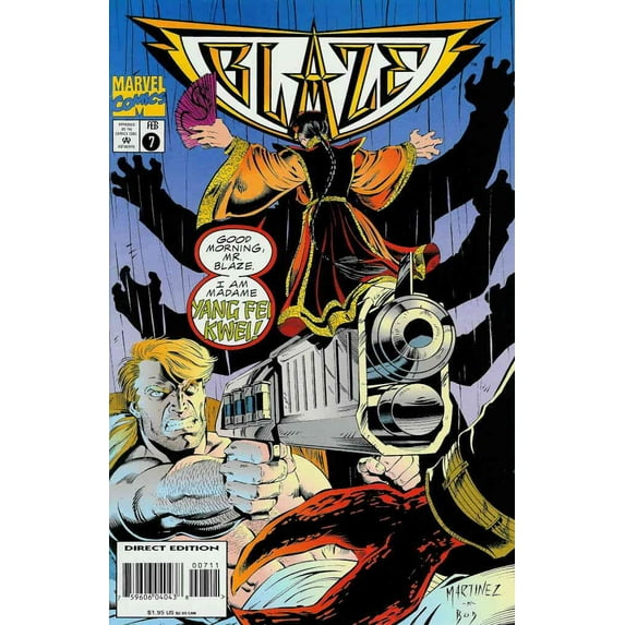 Blaze #7 VF ; Marvel Comic Book