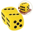 thumbnail image 2 of 2pcs Large Foam Dice For Kids Classroom Activities Party Games Big Eva Dice Set Foam Dice Prop Party Game Foam Dice For Interactive Learning And Entertainment, 2 of 8