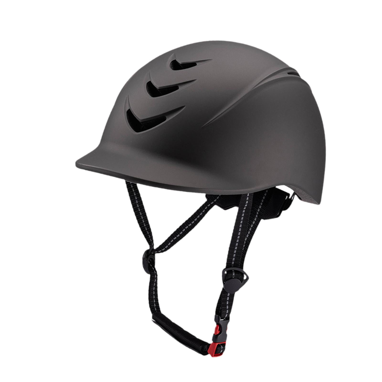 GARENDE Equestrian Helmet Adjustable with Removable Liner Summer Horse Riding Helmet titanium