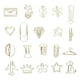 thumbnail image 2 of Clips De Papel Con Forma, Evitan Resbalones 100 Clips Lindos Para Marcadores Para Documentos Para Notas, 2 of 7