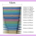 thumbnail image 5 of Yarniss 13 Pair Circular Knitting Needle Set 3.0~10.0mm, Interchangeable Aluminum Knitting Needles with Case, 5 of 8