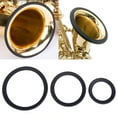 thumbnail image 2 of Lightweight Saxophone Mute Ring Silicone Saxophone Dampener Protective Ring Silencer Eliminator Ring for Tenor Saxophone, 2 of 8
