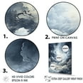 thumbnail image 3 of Designart "Furious Cloud Tempest" Storms Floater Framed Wall Decor, 3 of 5