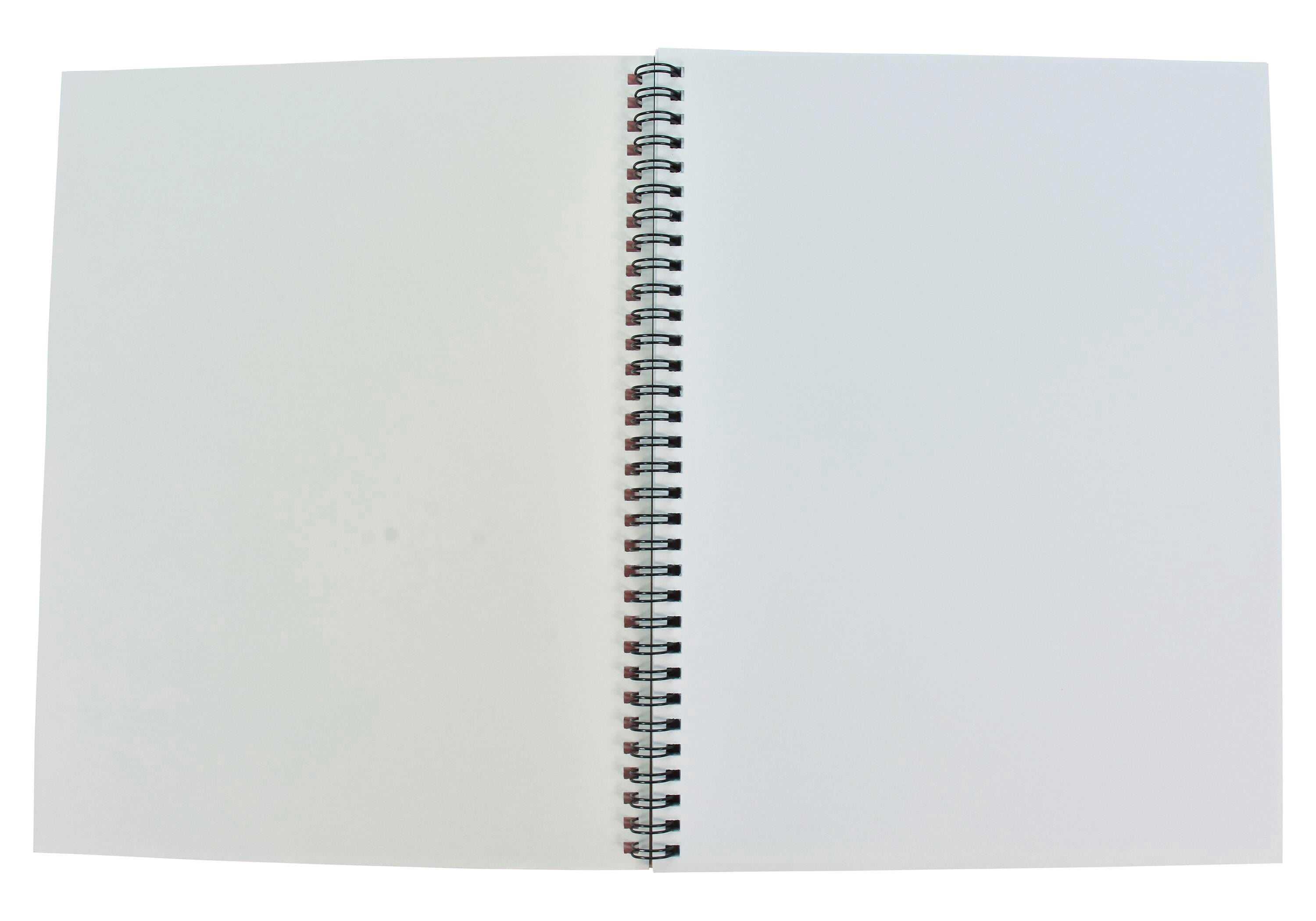 Sax Spiralbound Practice Sketchbook, 8.5" x 11", White