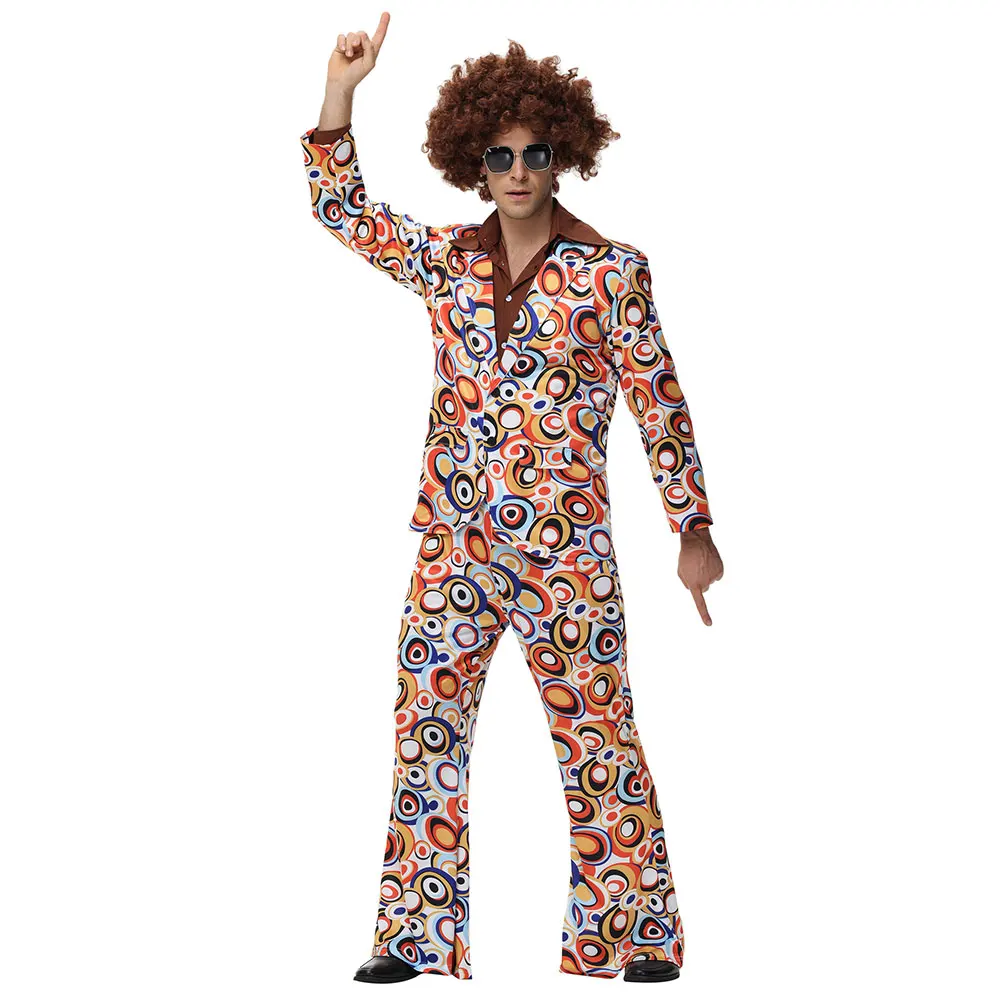 Disfraz Hippie Para Hombre Y Mujer: Camiseta Colorida, Diadema, Pulsera, Collar De La Paz Y Gafas Retro Redondas. Perfecto Para Fiestas De Los 60, 70 U 80, Carnaval, Halloween O Fiesta Disco. Flower Power Total.
