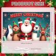 thumbnail image 5 of Festive Design Merry Christmas Banner Holiday Decoration for Christmas Party Home Decor Holiday Celebration, 5 of 9